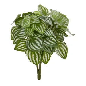 14"  Watermelon Peperomia Artificial Plant (Set of 6) (Real Touch)