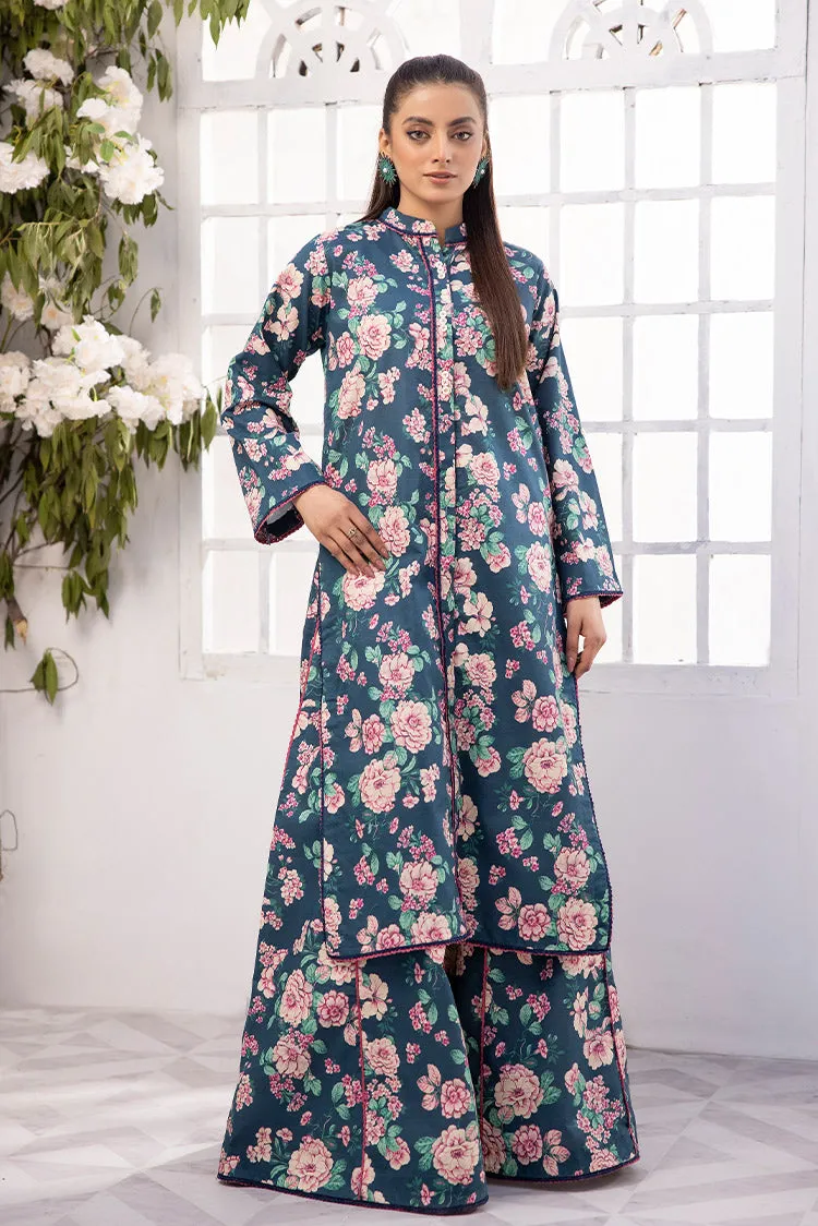 2-PC Unstitched Digital Printed Lawn Suit