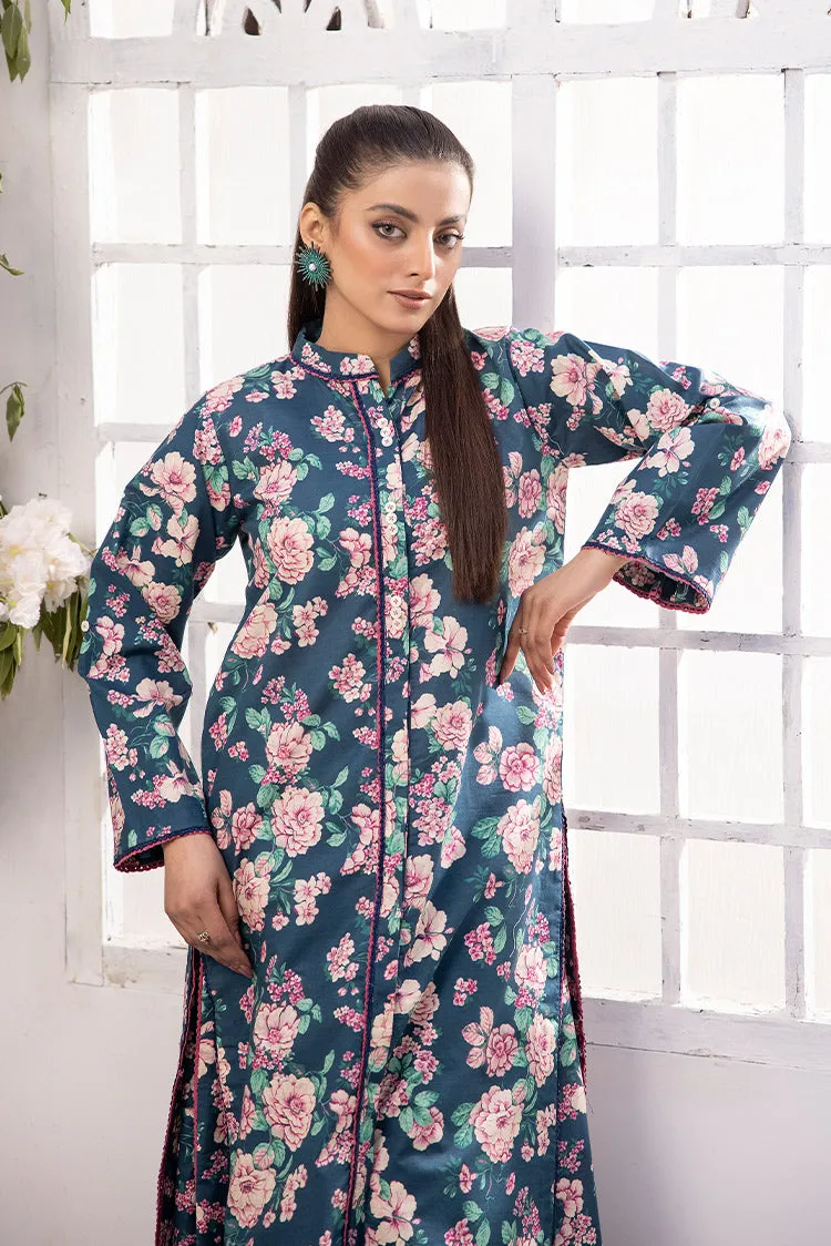 2-PC Unstitched Digital Printed Lawn Suit