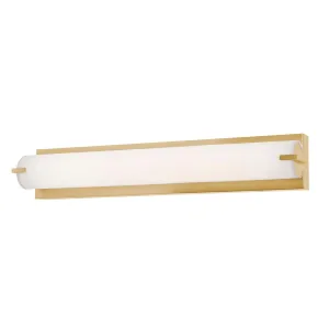 Axel 25 In. LED Bath Bar Satin Brass Finish