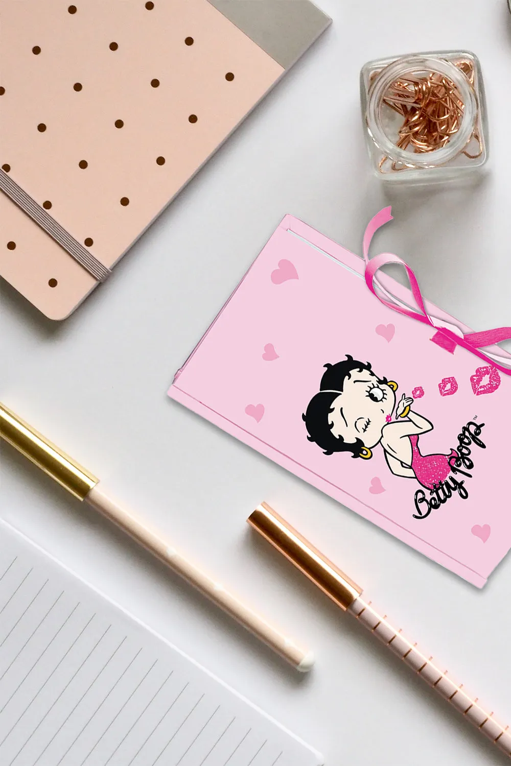 Betty Boop Pink Hearts Journal