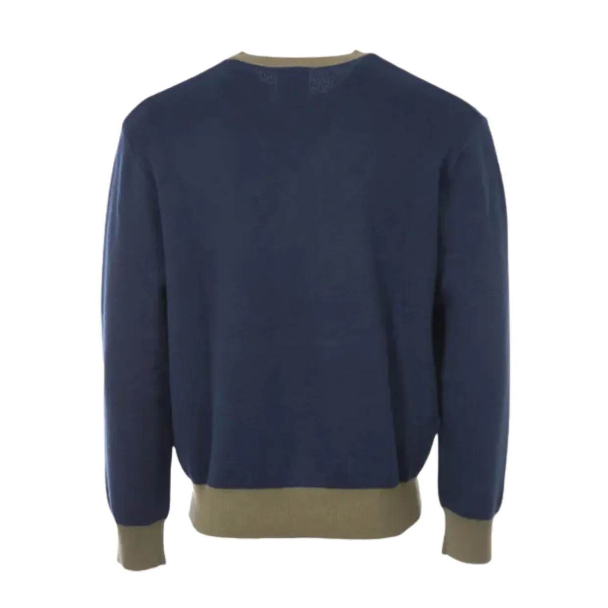 Billionaire Boys Club Leopard Knitted Navy Jumper