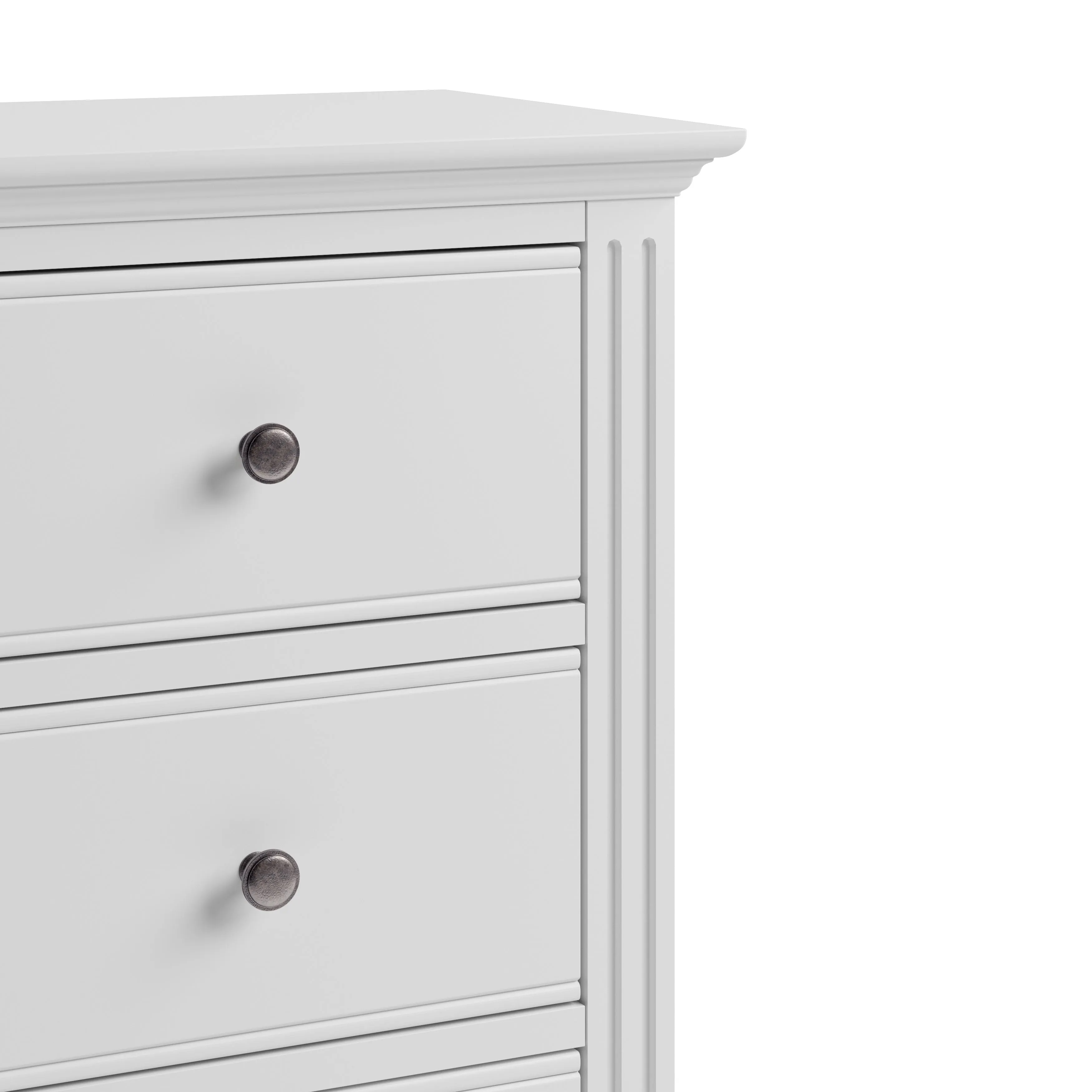 Bolton White Painted 6 Drawer Chest