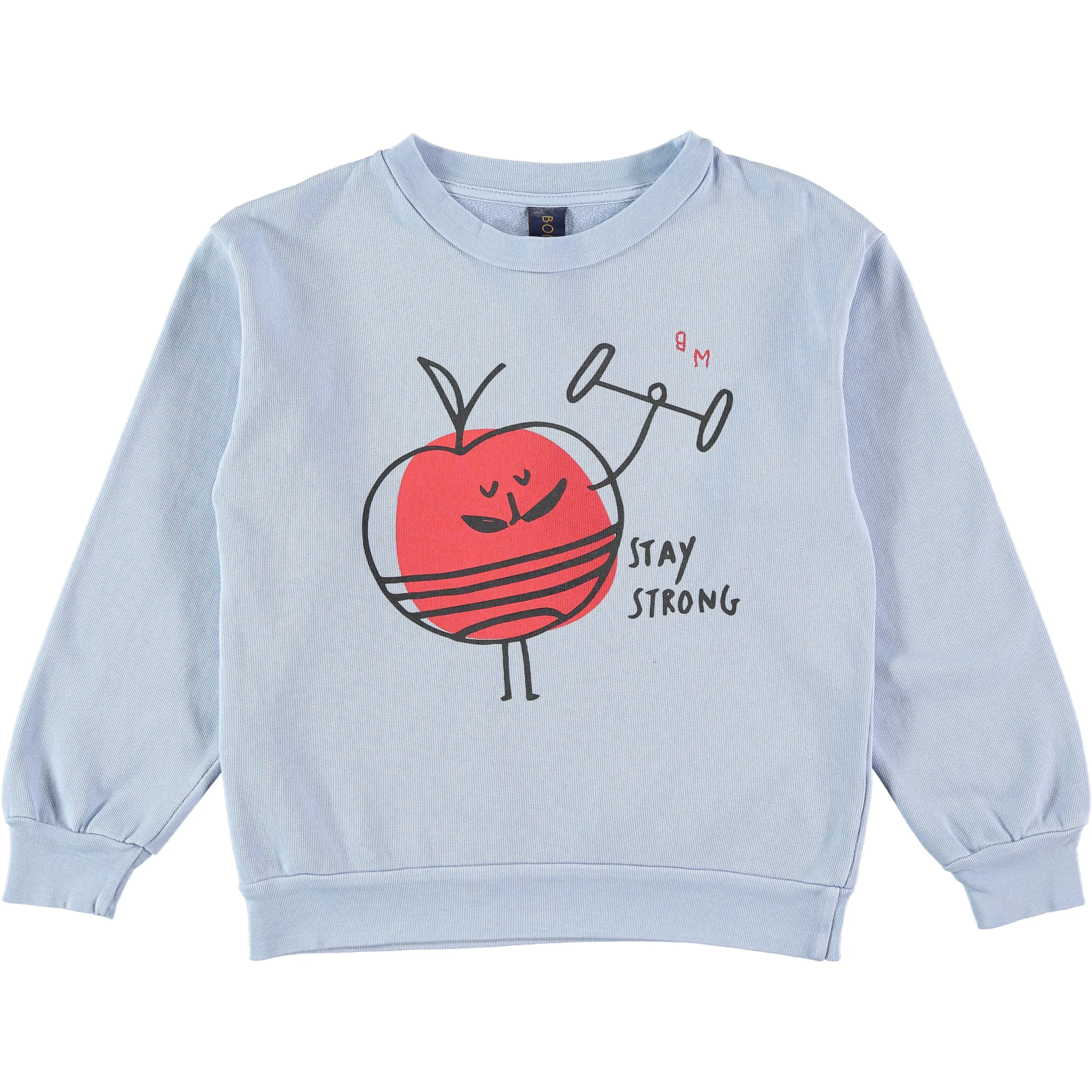 BONMOT LIGHT BLUE STAY STRONG SWEATSHIRT