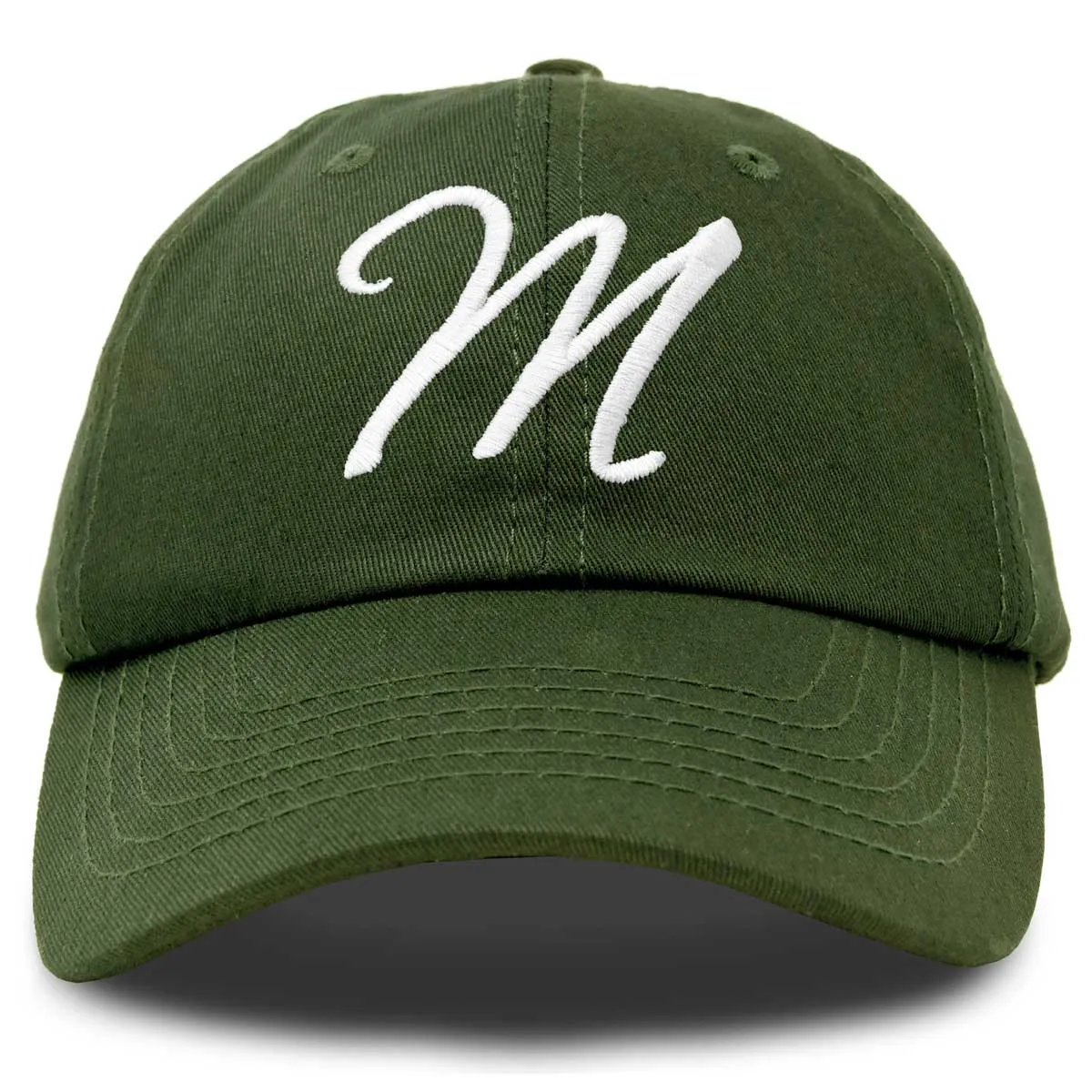 Dalix Initial Letter M Hat