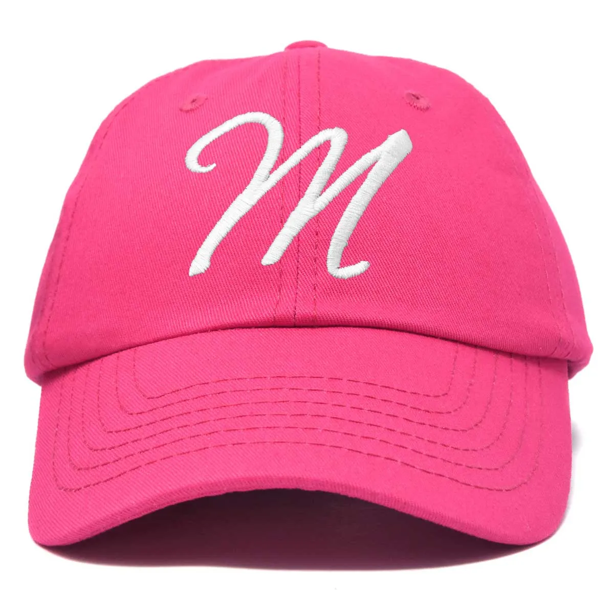 Dalix Initial Letter M Hat