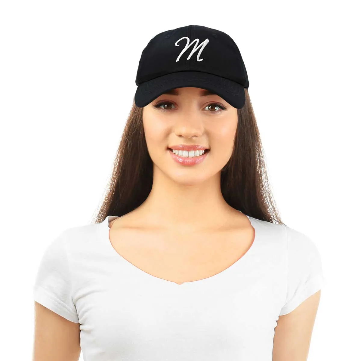 Dalix Initial Letter M Hat