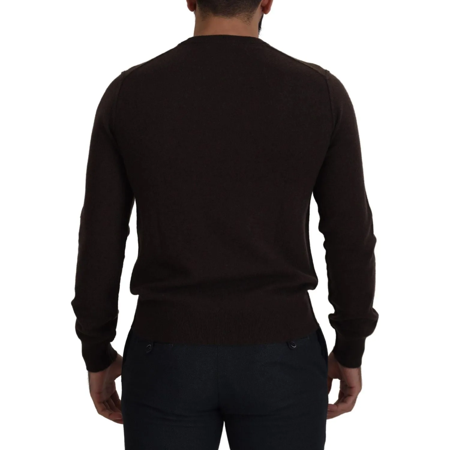 Dolce & Gabbana Elegant Cashmere Crew Neck Sweater