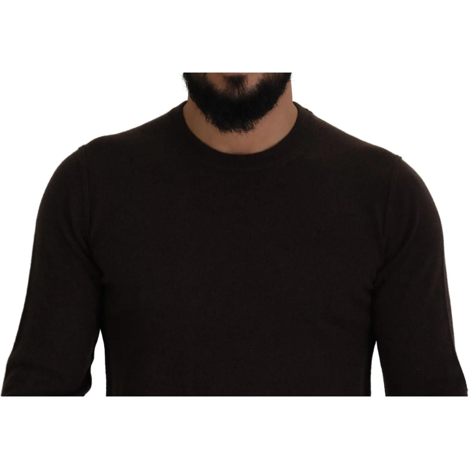 Dolce & Gabbana Elegant Cashmere Crew Neck Sweater