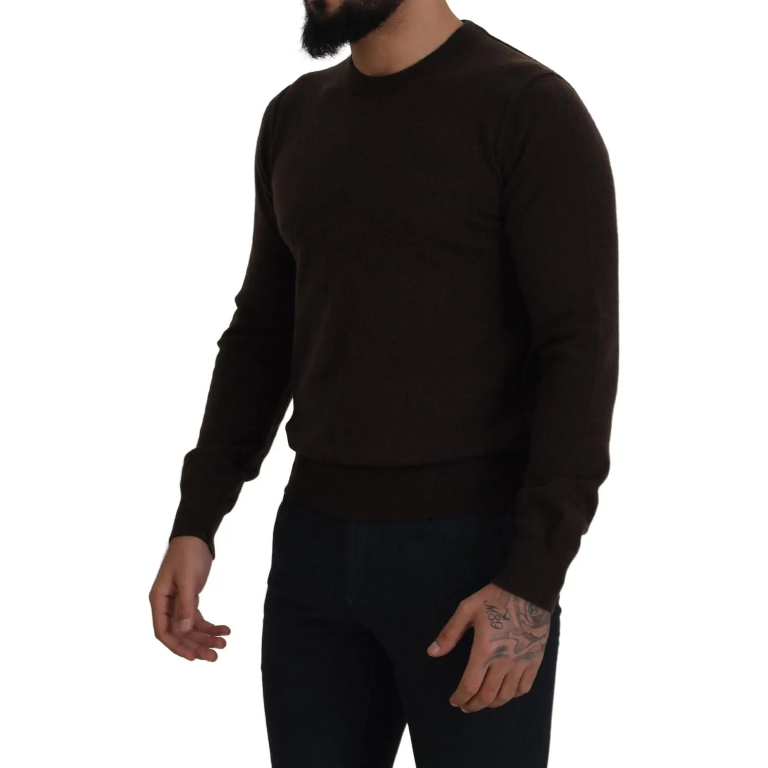 Dolce & Gabbana Elegant Cashmere Crew Neck Sweater