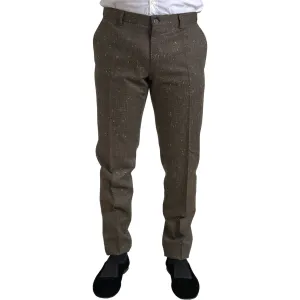 Dolce & Gabbana Elegant Skinny Wool Chino Pants