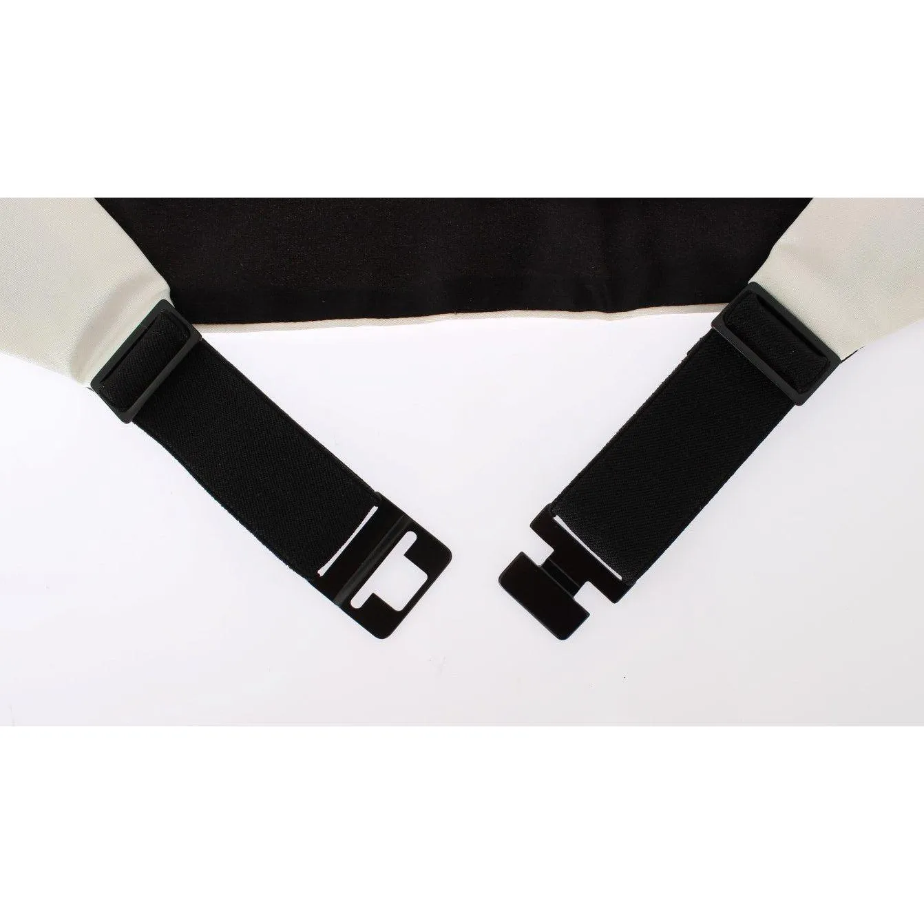 Dolce & Gabbana Exclusive White Silk Cummerbund