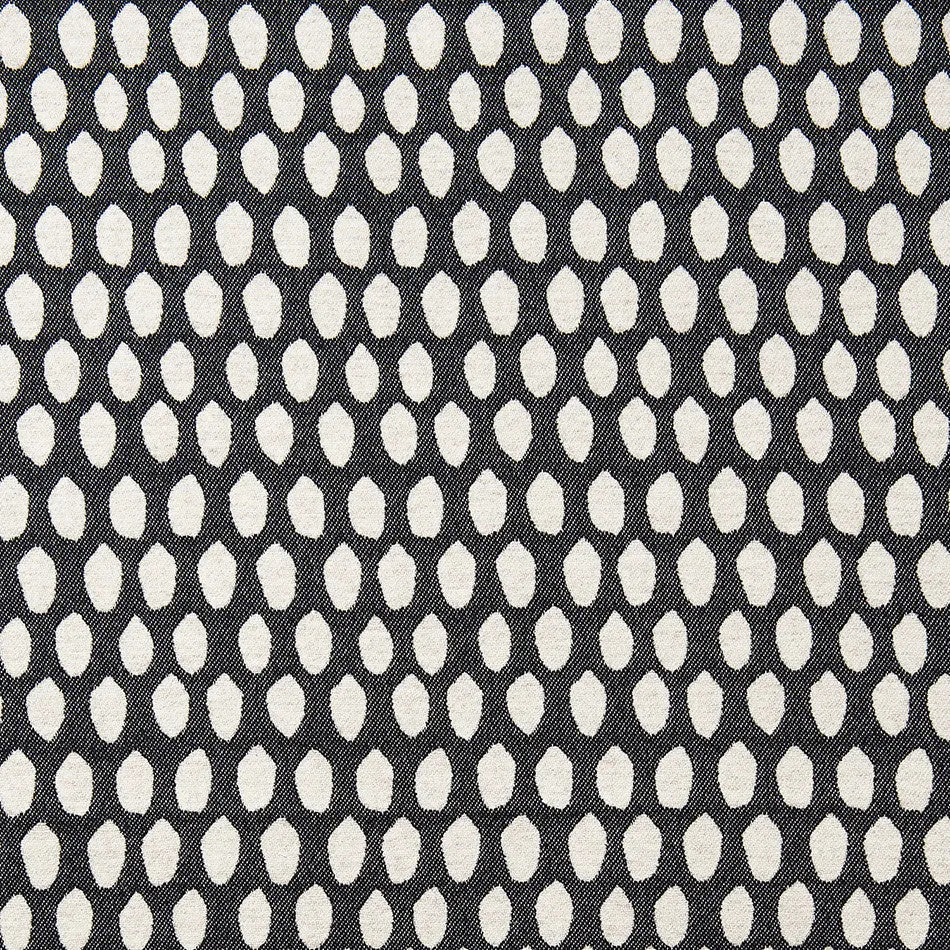 Elca Merino Wool Fabric Black and Linen sample