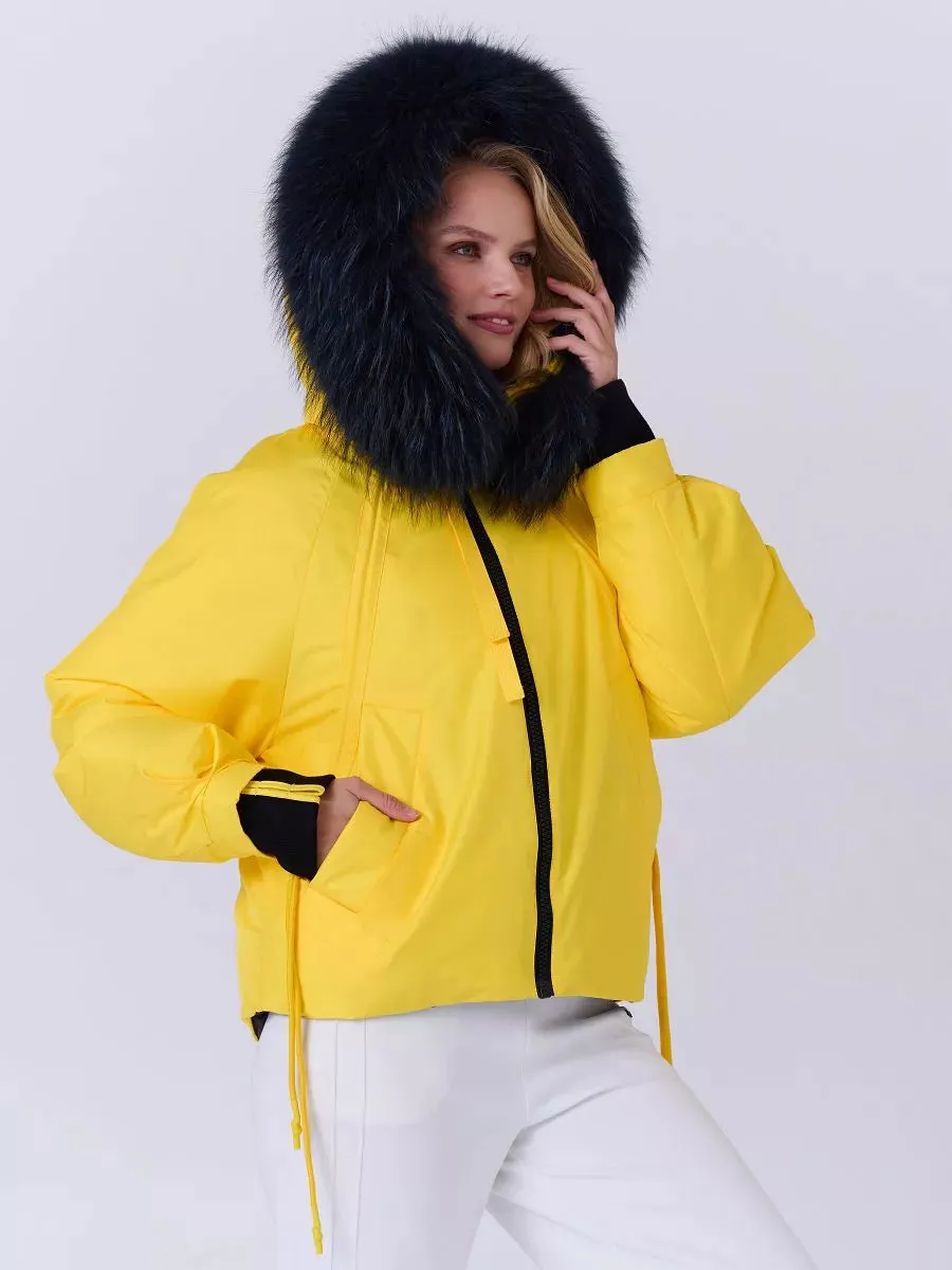 Genuine Fur Trim Bio Down Jacket