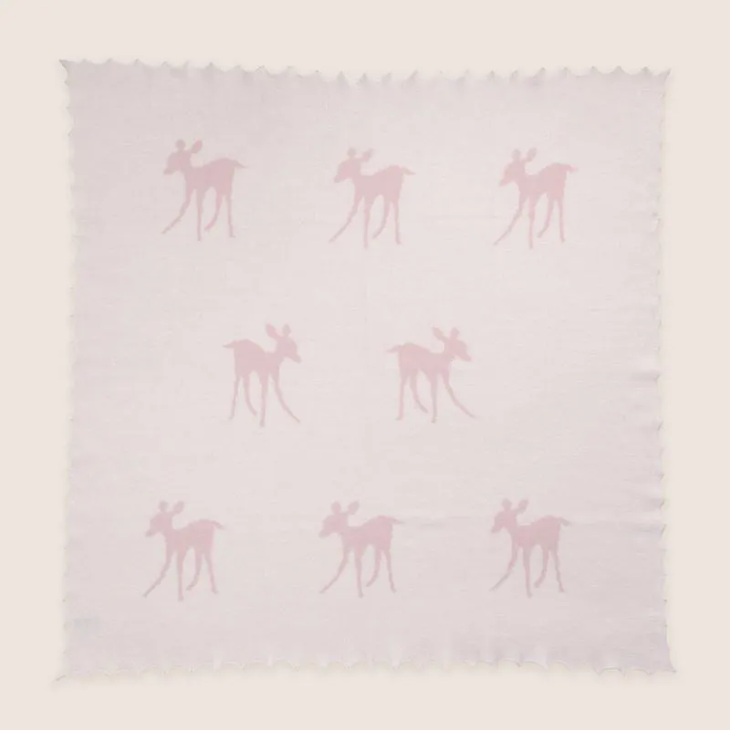 G.H.Hurt & Son Baby Fawn Gift Set - Pink