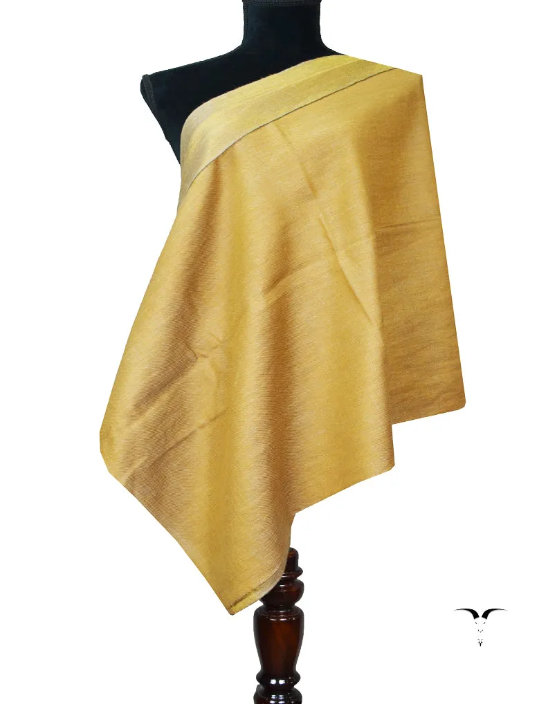 golden Zari Reversible Pashmina stole 8017