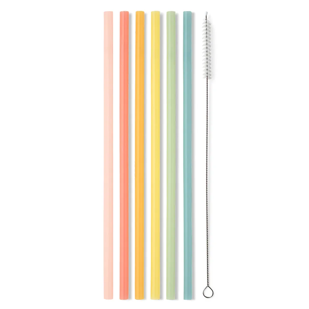 Good Vibrations Rainbow Reusable Straw Set