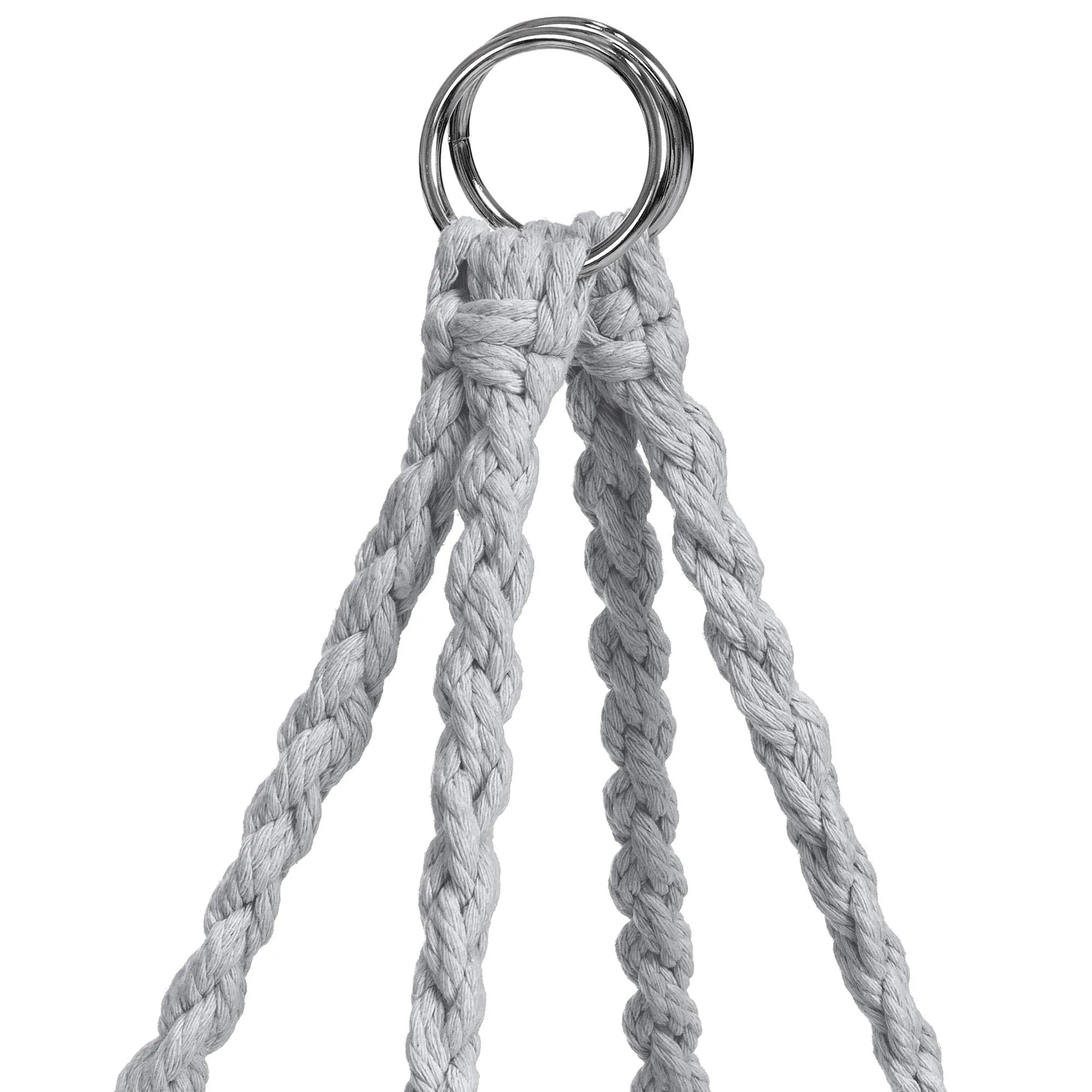 Hanging Cotton Macrame Rope Hammock Lounge Swing - Best Choice Products