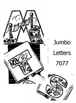 Jumbo Letters Days of the Week