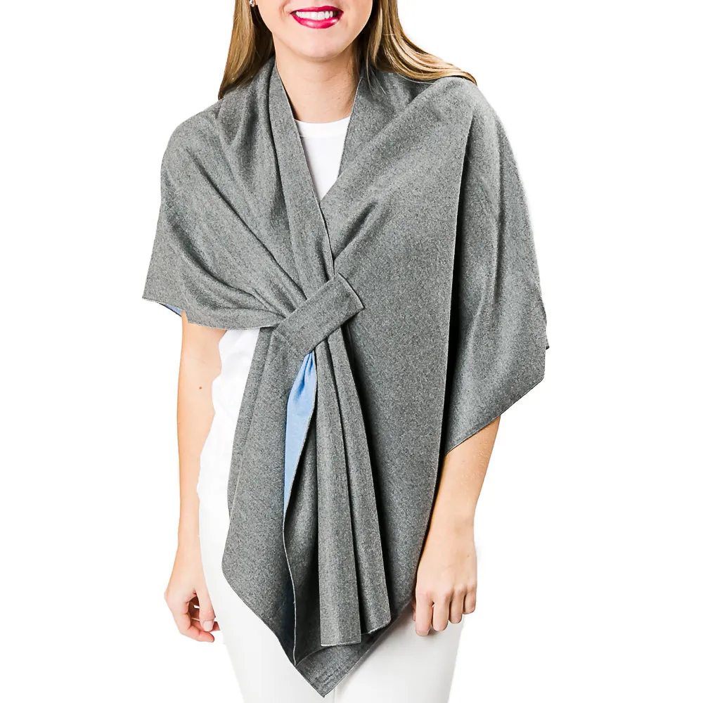 Kate Keyhole Wrap: Two Tone