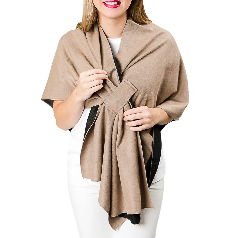 Kate Keyhole Wrap: Two Tone