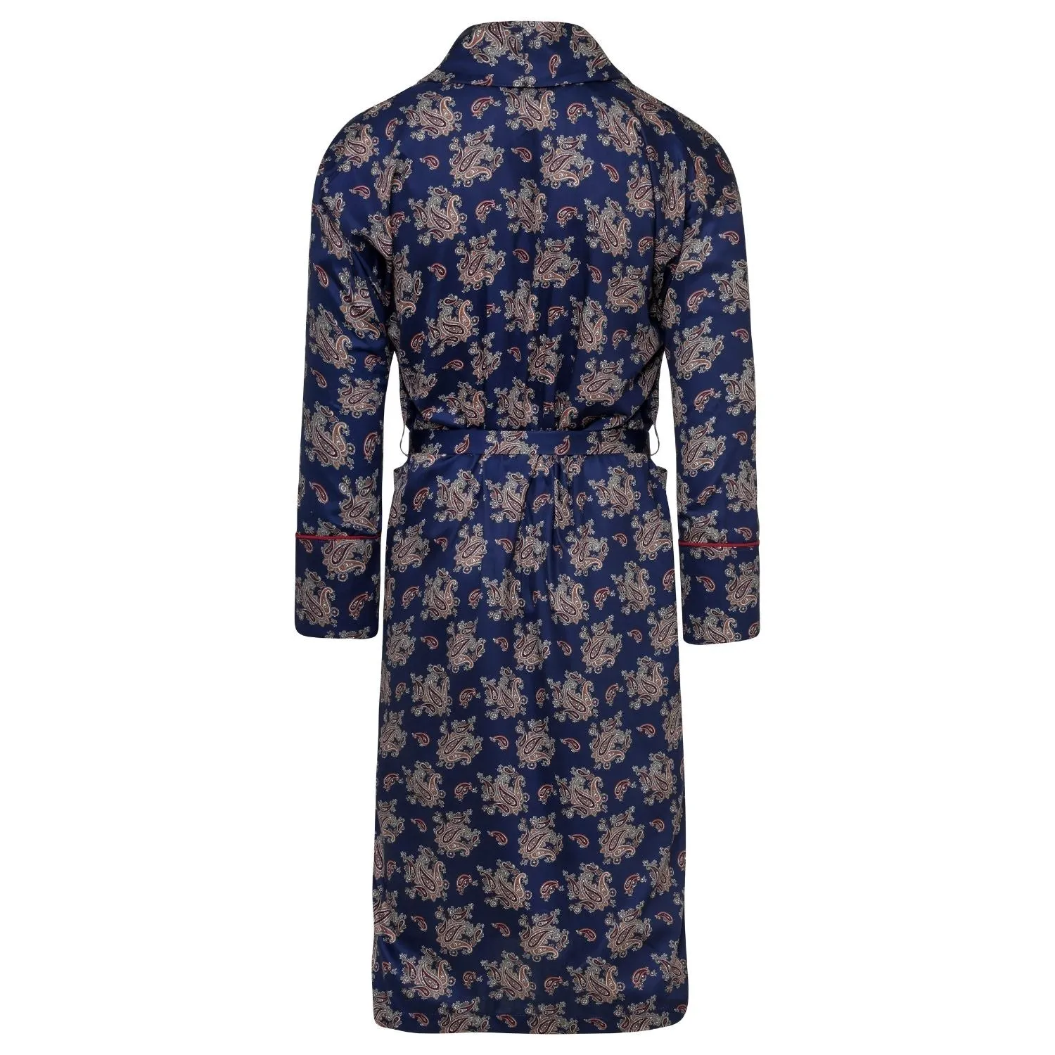 Lightweight Bathrobe - Gatsby Paisley Blue