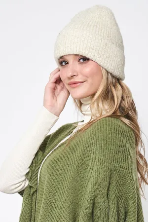 Lurex Fluffy Beanie