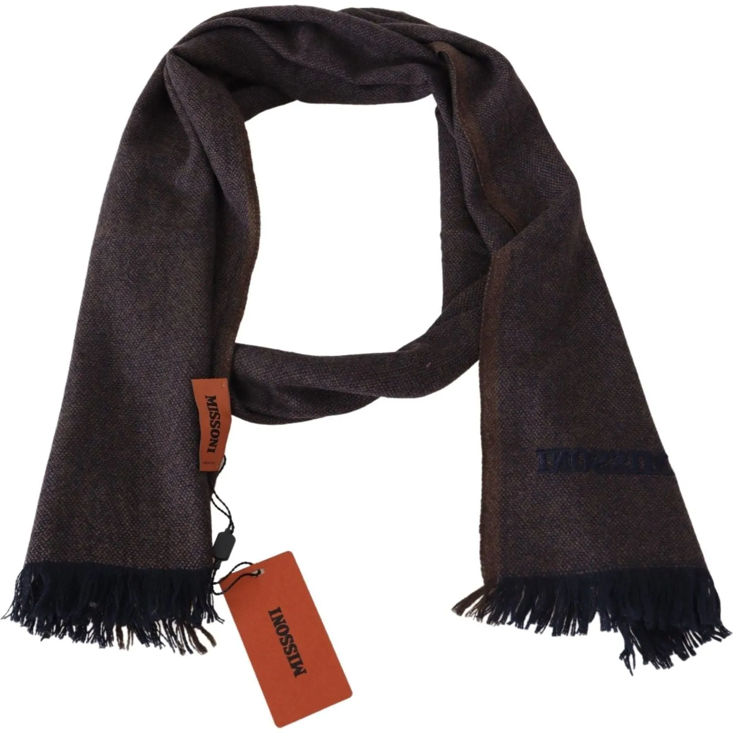 Missoni Elegant Cashmere Unisex Fringed Scarf