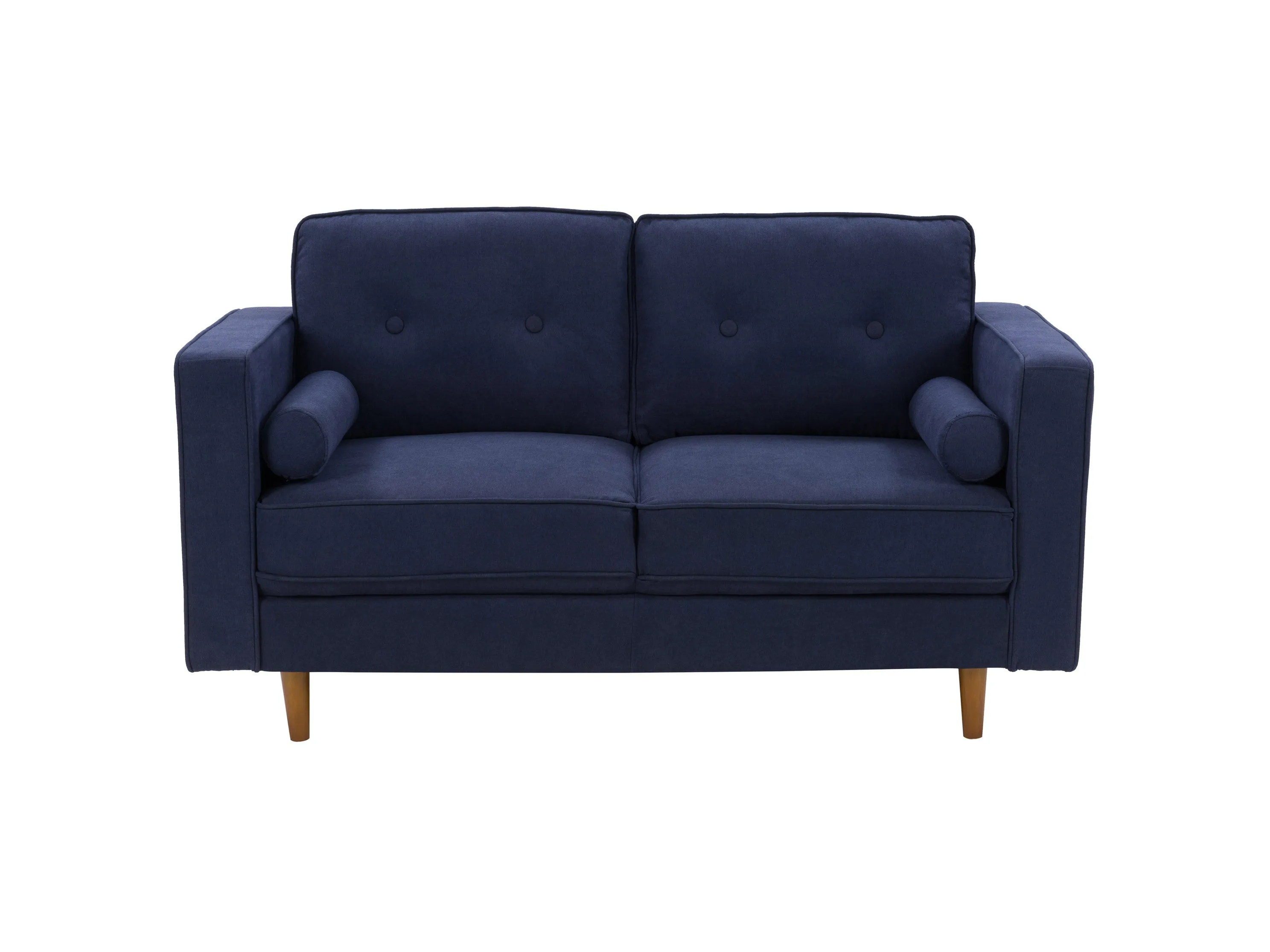 Navy Blue 4-Piece Living Room Sofa Set