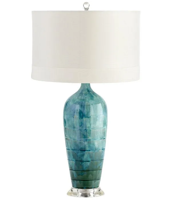 Ocean Depths Ceramic Table Lamp