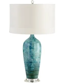 Ocean Depths Ceramic Table Lamp