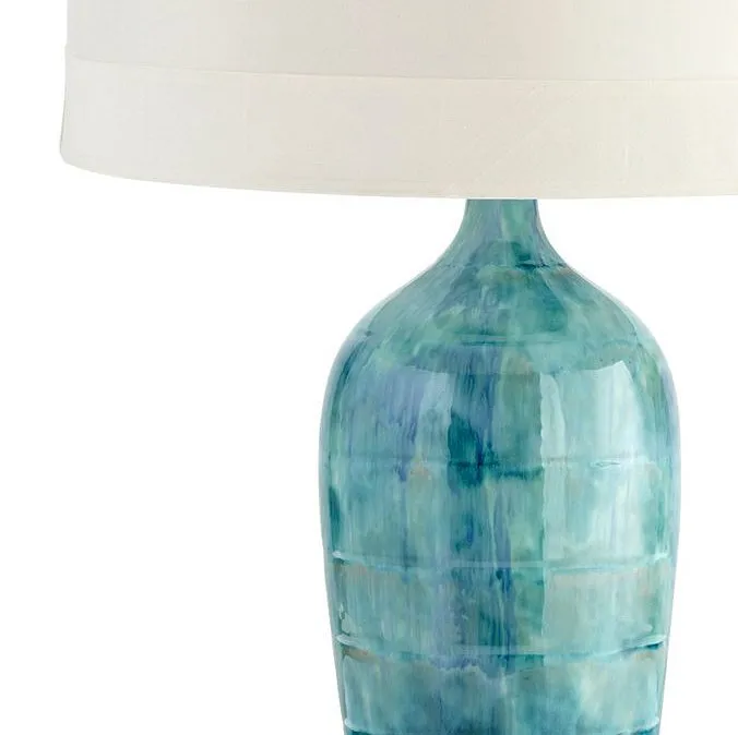 Ocean Depths Ceramic Table Lamp