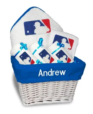 Personalized MLB Batter Medium Basket - 6 Items