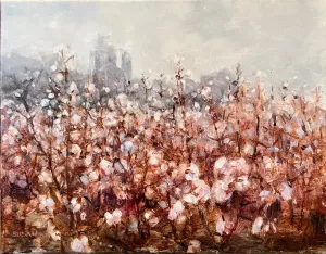 "Cotton Field at Dawn" by Susan D. Waters