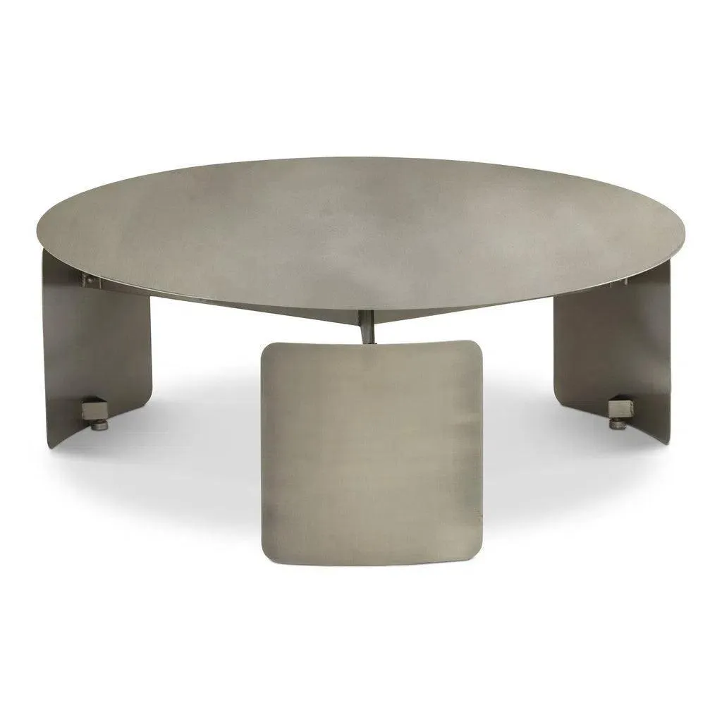 Senshi Steel Round Coffee Table