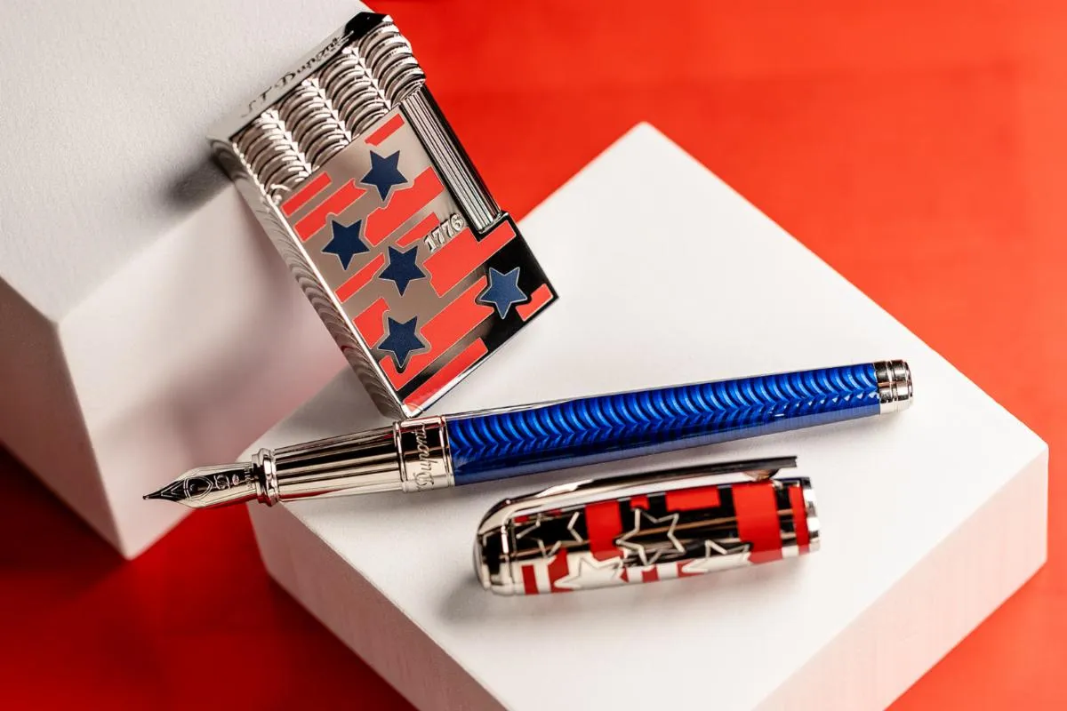 S.T. Dupont Declaration of Independence Limited Edition Fountain Pen - PREORDER