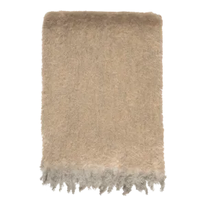 Stitched Mohair Throw