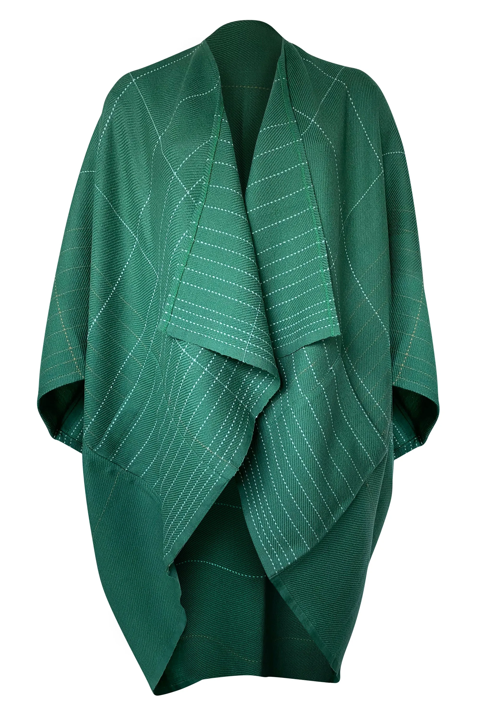 Wool Kimono Warm Jade